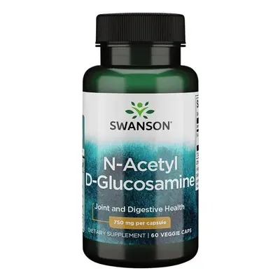 Swanson N-Acetyl D-Glucosamine, 750 mg, 60 kapslí