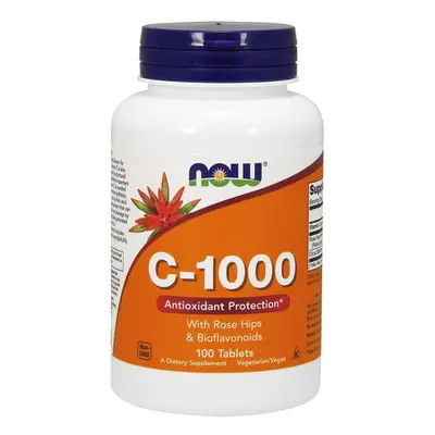 Now® Foods NOW Vitamin C-1000 s bioflavonoidy a šípkem, 100 tablet