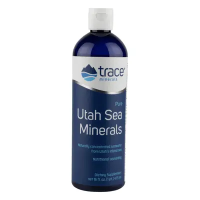 Trace Minerals Utah Sea Minerals, přírodní koncentrát elektrolytů, 473 ml