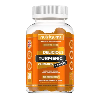 Nutrigums Turmeric Complex, extrakt z kurkumy, 60 želé bonbónů