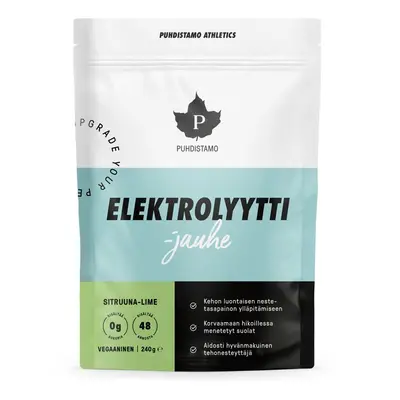 Puhdistamo - Electrolyte Powder 240g lemon lime