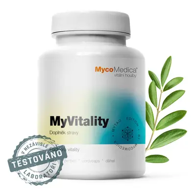 MycoMedica - MyVitality, podpora vitality, 90 rostlinných kapslí