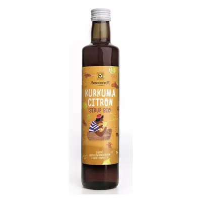 Sonnentor Kurkuma Citron sirup, BIO