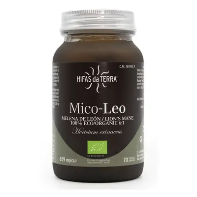 Hifas da Terra Mico-Leo, Lion's Mane, extrakt, BIO, 70 kapslí