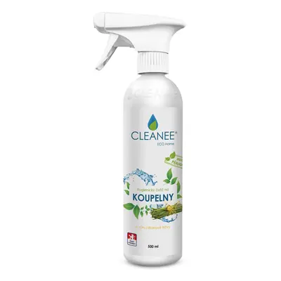 Cleanee ECO hygienický čistič na KOUPELNY, citronová tráva, 500ml