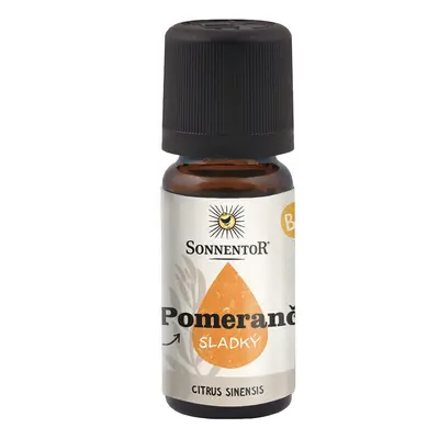 Sonnentor Pomeranč sladký, éterický olej, BIO, 10 ml