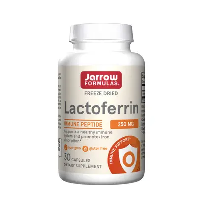 Jarrow Formulas Jarrow Lactoferrin (laktoferin), 250 mg, 30 softgelových kapslí