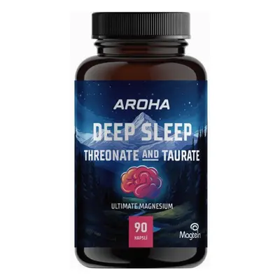 Aroha Deep Sleep Threonate and Taurate, Hořčík treonát a taurát, 90 kapslí