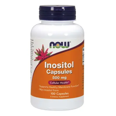 Now® Foods NOW Inositol (myo-inositol), 500 mg, 100 kapslí