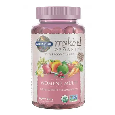 Garden of life Mykind Women gummy, multivitamín pro ženy, 120 gumových bonbónů