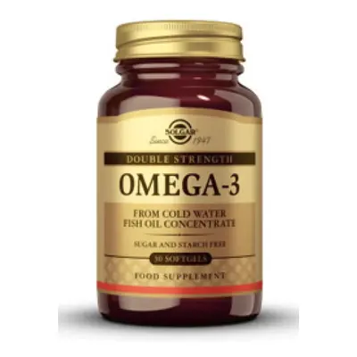 Solgar Omega-3 Fish Oil, Omega-3 z rybího oleje, 30 softgel kapslí