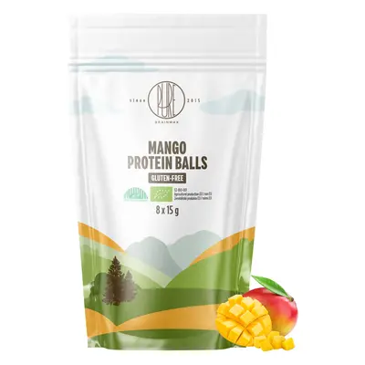 BrainMax Pure Protein Balls Mango, Proteinové kuličky, Mango, BIO, 8 ks