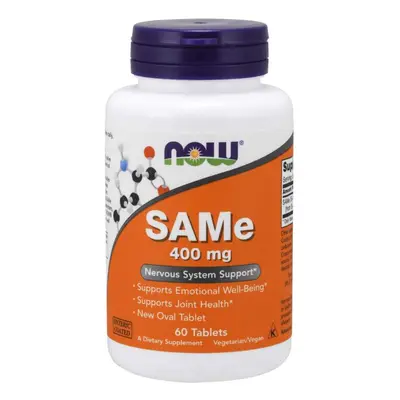 Now® Foods NOW SAMe (S-adenosylmethionin), 400 mg, 60 tablet