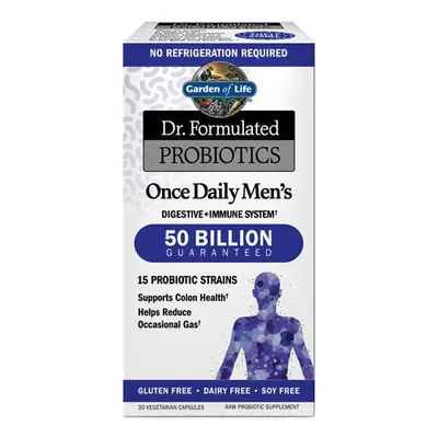 Garden of life Dr. Formulated Probiotics once daily Men's (probiotika pro muže), 50 mld. CFU, 15