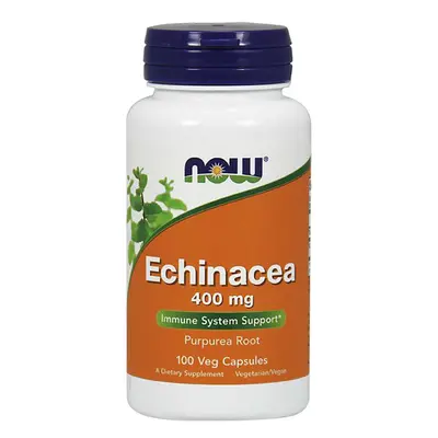 Now® Foods NOW Echinacea (Třapatka), 400 mg, 100 rostlinných kapslí