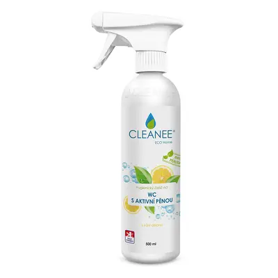 Cleanee ECO hygienický čistič WC s aktivní pěnou s vůní citronu