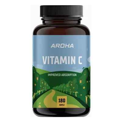 Aroha Vitamin C, 180 kapslí