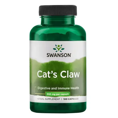 Swanson Cat's claw (Řemdihák plstnatý) 500mg, 100 kapslí