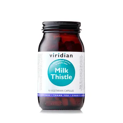 Viridian Milk Thistle 90 kapslí - Ostropestřec