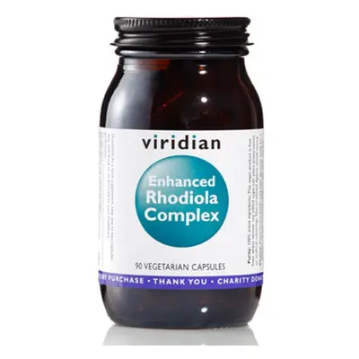 Viridian Enhanced Rhodiola Complex 90kapslí (Rozchodnice růžová s adaptogeny)