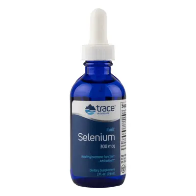 Trace Minerals Ionic Selenium, Ionizovaný selen, 300 mcg, 59 ml