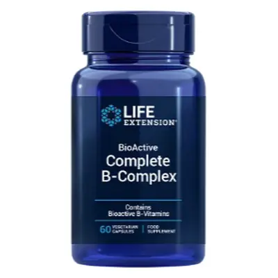 Life Extension BioActive Complete, B-Complex, 60 rostlinných kapslí