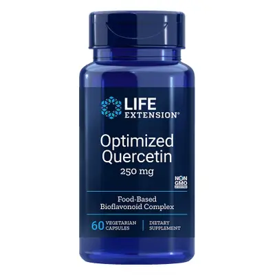 Life Extension Life Extension, Optimized Quercetin, Kvercetin, 250 mg, 60 rostlinných kapslí