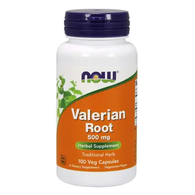 Now® Foods NOW Valerian Root (kozlík lékařský), 500 mg, 100 rostlinných kapslí