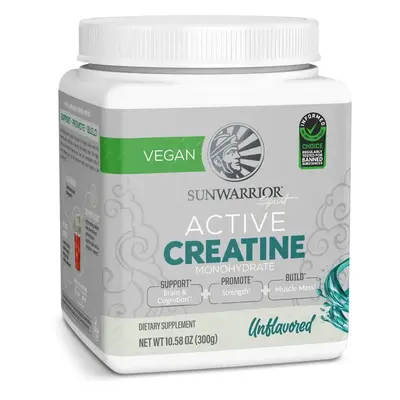 Sunwarrior Active Creatin Monohydrate (kreatin monohydrát), 300 g