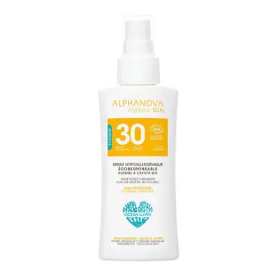 Alphanova cestovní opalovací krém ve spreji SPF 30, 90 g BIO