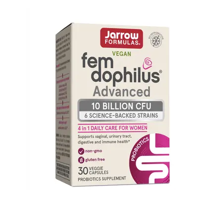 Jarrow Formulas Jarrow Fem-Dophilus® Advanced - 10 Billion CFU (Shelf Stable), vaginální probiot