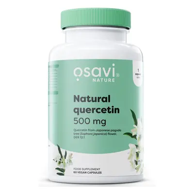 Osavi Natural Quercetin, kvercetin, 60 rostlinných kapslí