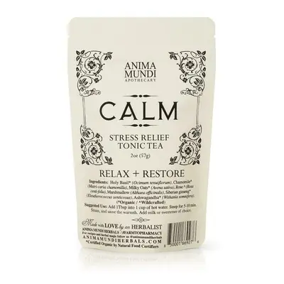 Anima Mundi CALM Tea, sypaná čajová směs pro uklidnění, 57 g