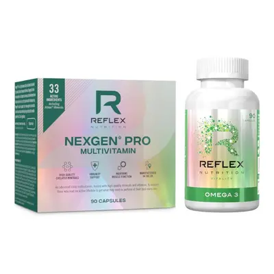 Reflex Nexgen® PRO Multivitamín 90 kapslí NEW + Omega 3 90 kapslí ZDARMA