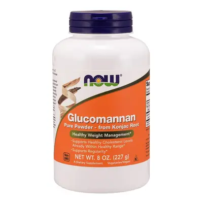 Now® Foods NOW Glucomannan z kořene Konjac, prášek, 227 g