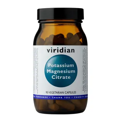 Viridian Potassium Magnesium Citrate 90 kapslí (Draslík-Hořčík)