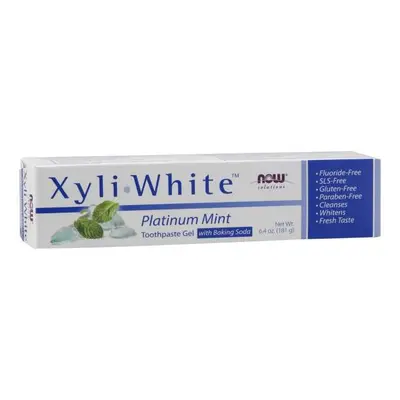 Now® Foods NOW Zubní pasta XyliWhite Platinum Mint (Máta), 181 g