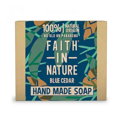 Faith in Nature - Tuhé mýdlo pro muže, Modrý cedr, 100g