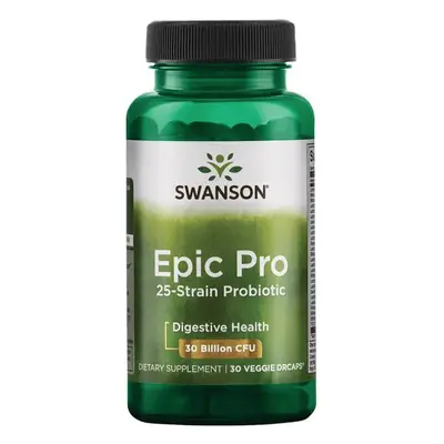 Swanson Epic Pro probiotika 25 kmenů, 30 mld CFU, 30 kapslí