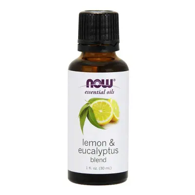 Now® Foods NOW Essential Oil, Lemon & Eucalyptus Blend (éterický olej citron a eukalyptus), 30 m