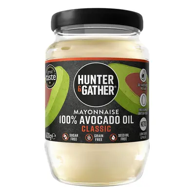 HUNTER & GATHER Avokádová majonéza, classic, 630 g