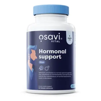 Osavi Hormonal support Man, hormonální podpora pro muže, 60 rostlinných kapslí