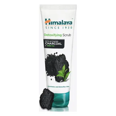 Himalaya Herbals Himalaya Detoxikační peeling s aktivním uhlím a zeleným čajem, 75 ml