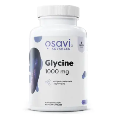 Osavi Glycine, glycin, 1000 mg, 60 rostlinných kapslí