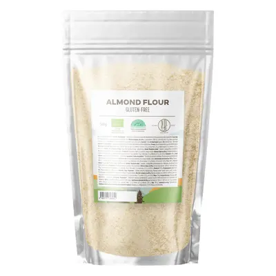 BrainMax Pure Almond Flour, Mandlová mouka blanšírovaná BIO