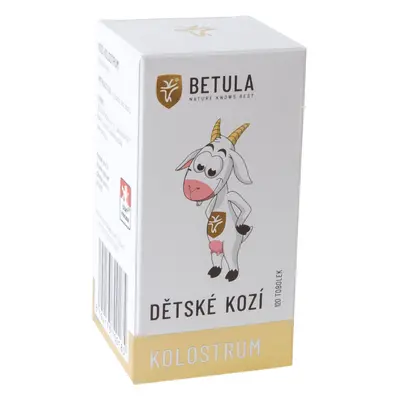 Betula - Dětské kozí kolostrum (colostrum), 125 mg, 120 kapslí