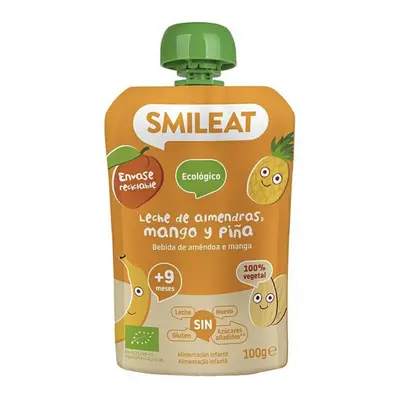 Smileat kapsička mandlové mléko, jablko, ananas, mango a banán 9M+, BIO