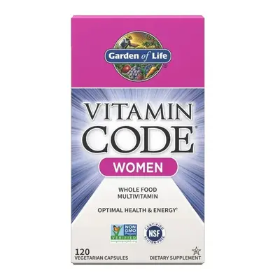 Garden of life Vitamin Code Women (multivitamin pro ženy) - 120 rostlinných kapslí