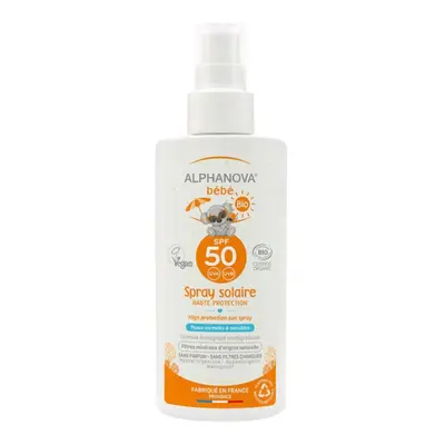 Alphanova - Opalovací krém pro miminka SPF 50 BIO, 125 ml