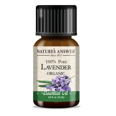 Nature's Answer Lavender Essential Oil, Levandule, esenciální olej, BIO, 15 ml